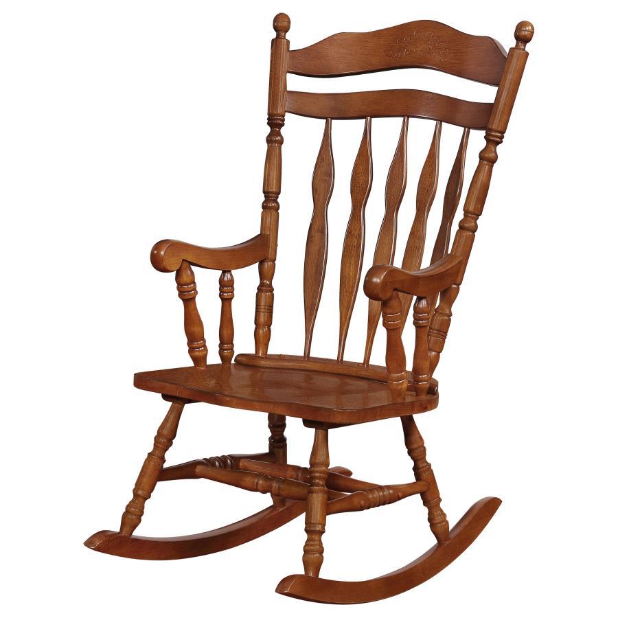 Aylin - Rocking Chair - Medium Brown - Wood