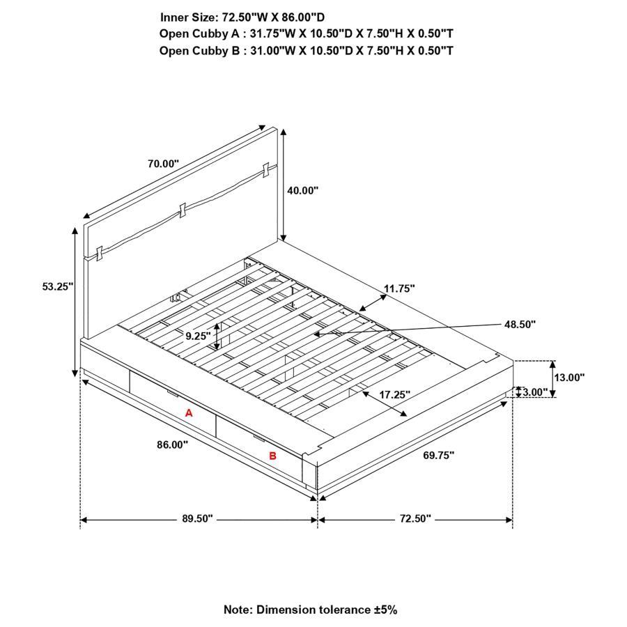 Winslow - Storage Bed