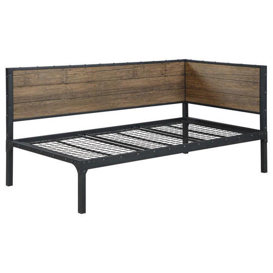 Getler - Daybed - Weathered Chestnut and Black