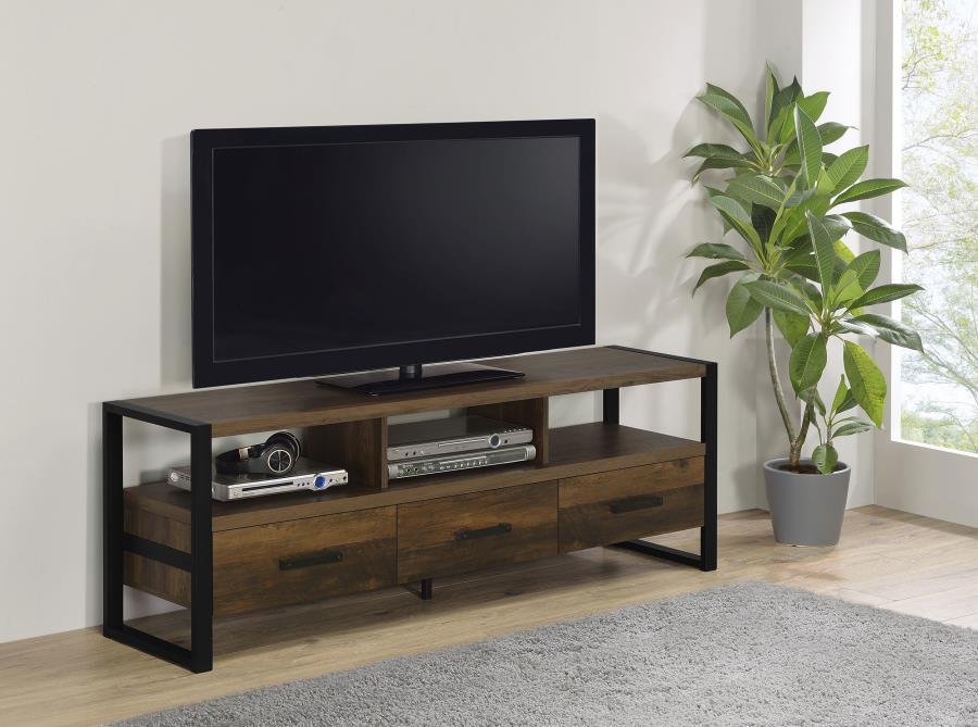 60" TV Stand - Dark Pine