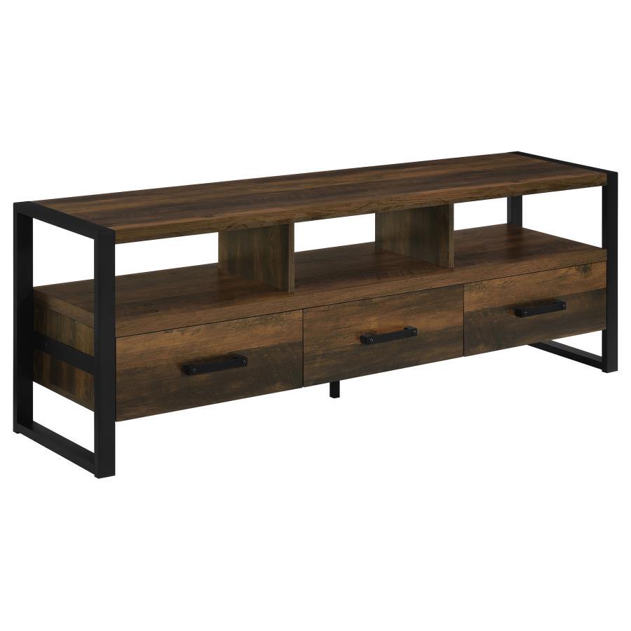 60" TV Stand - Dark Pine