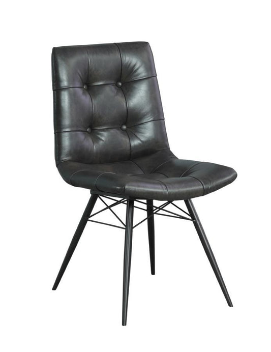 Aiken - Tufted Dining Chairs (Set of 4) - Charcoal