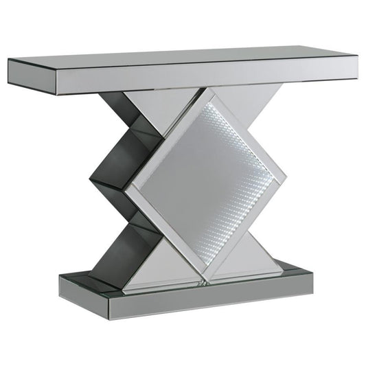 Moody - Console Table With Led Lighting - Silver