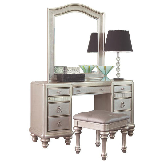 Bling Game - 3-Piece Vanity Set - Metallic Platinum