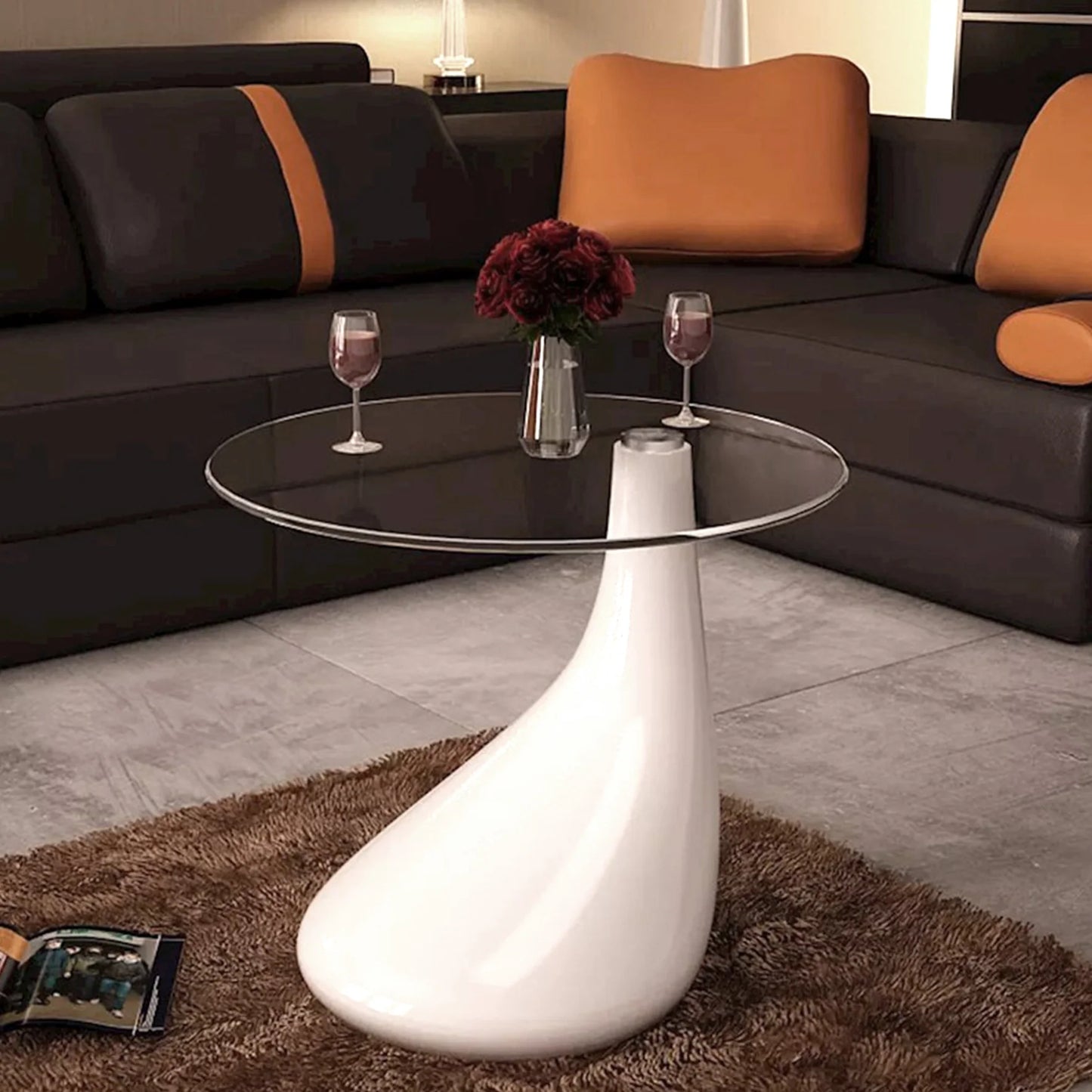 Teardrop Side table, Coffee table.