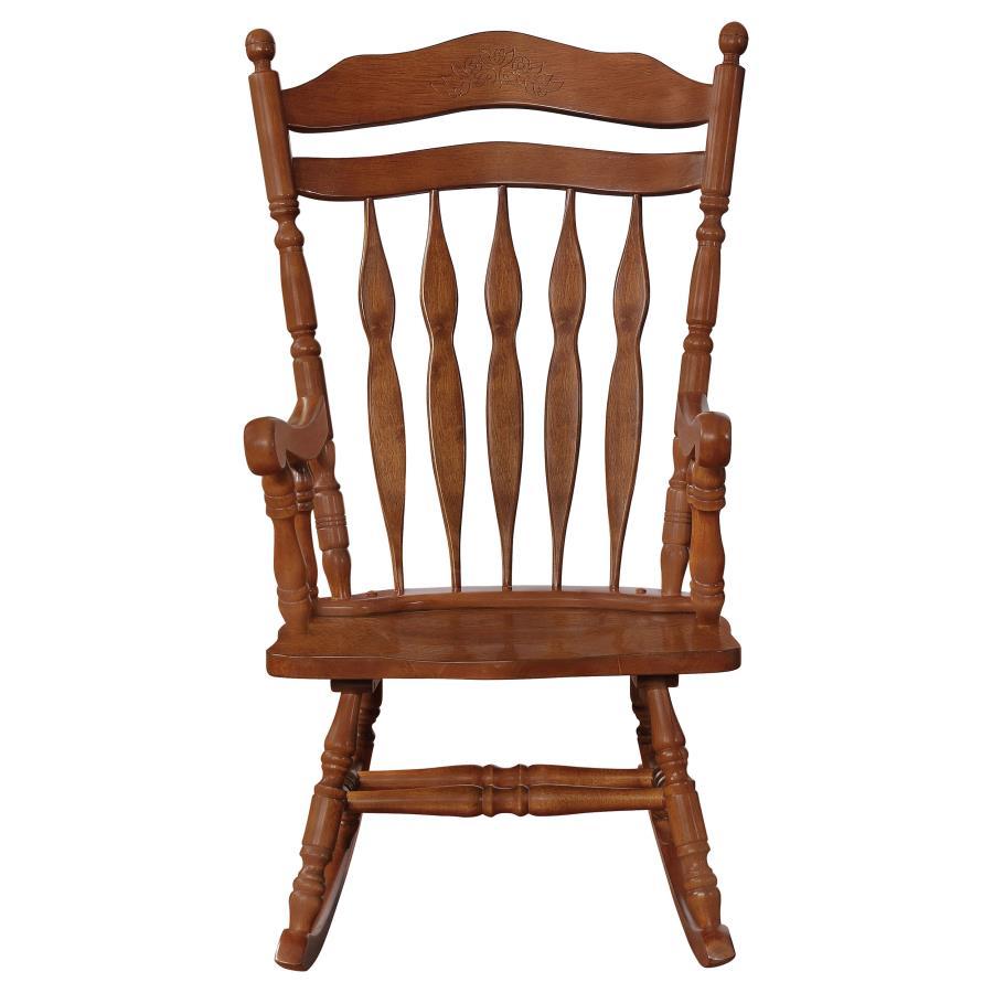 Aylin - Rocking Chair - Medium Brown - Wood