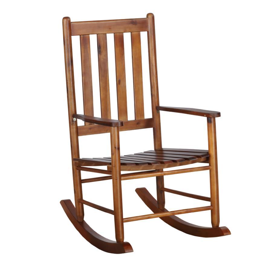 Annie - Slat Back Wooden Rocking Chair