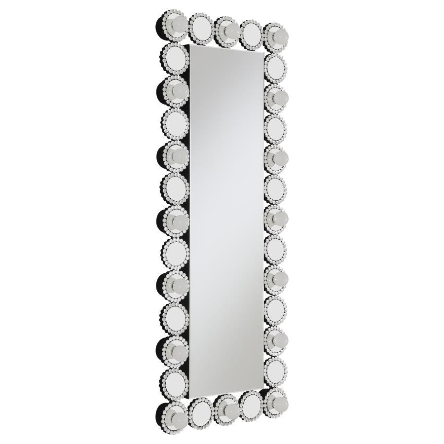 Aghes - Rectangular Wall Mirror With Led Lighting Mirror