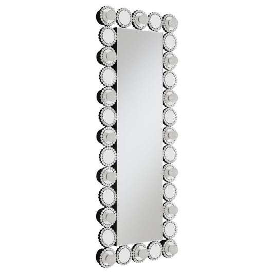 Aghes - Rectangular Wall Mirror With Led Lighting Mirror
