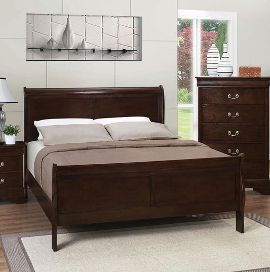 Louis Philippe - Kids & Teens Panel Sleigh Bed