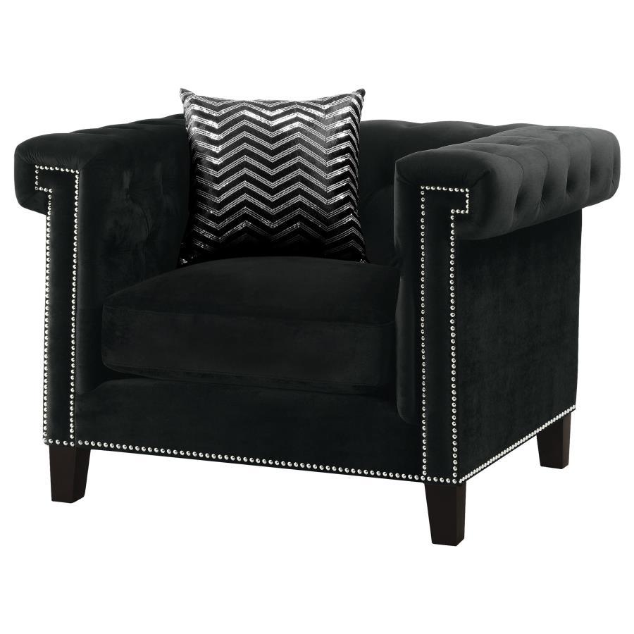 Reventlow - Tufted Chair - Black