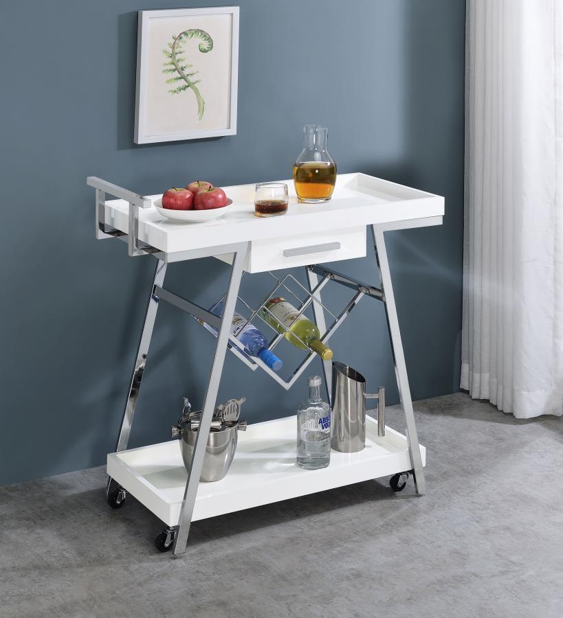 Bar Cart - White