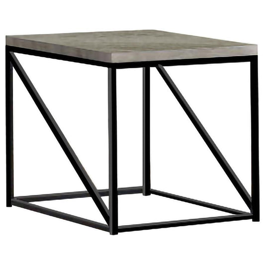 Birdie - Square End Table - Sonoma Grey