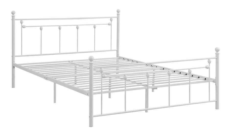 Canon - Metal Slatted Headboard Platform Bed