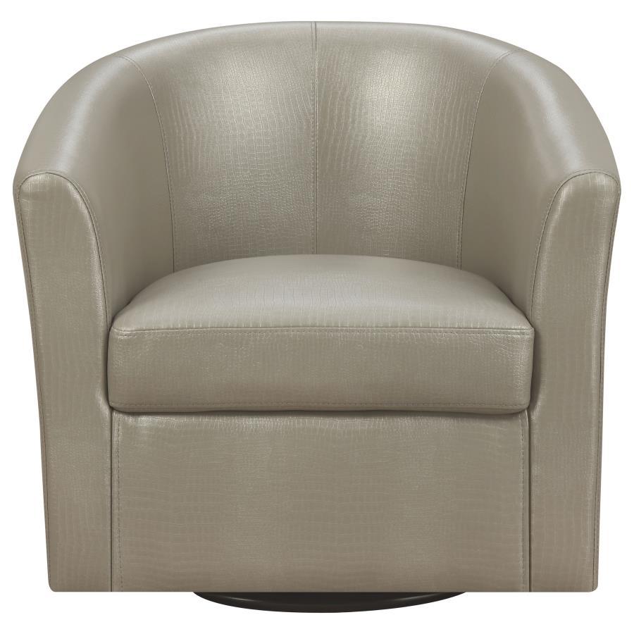 Turner - Upholstery Sloped Arm Accent Swivel Chair