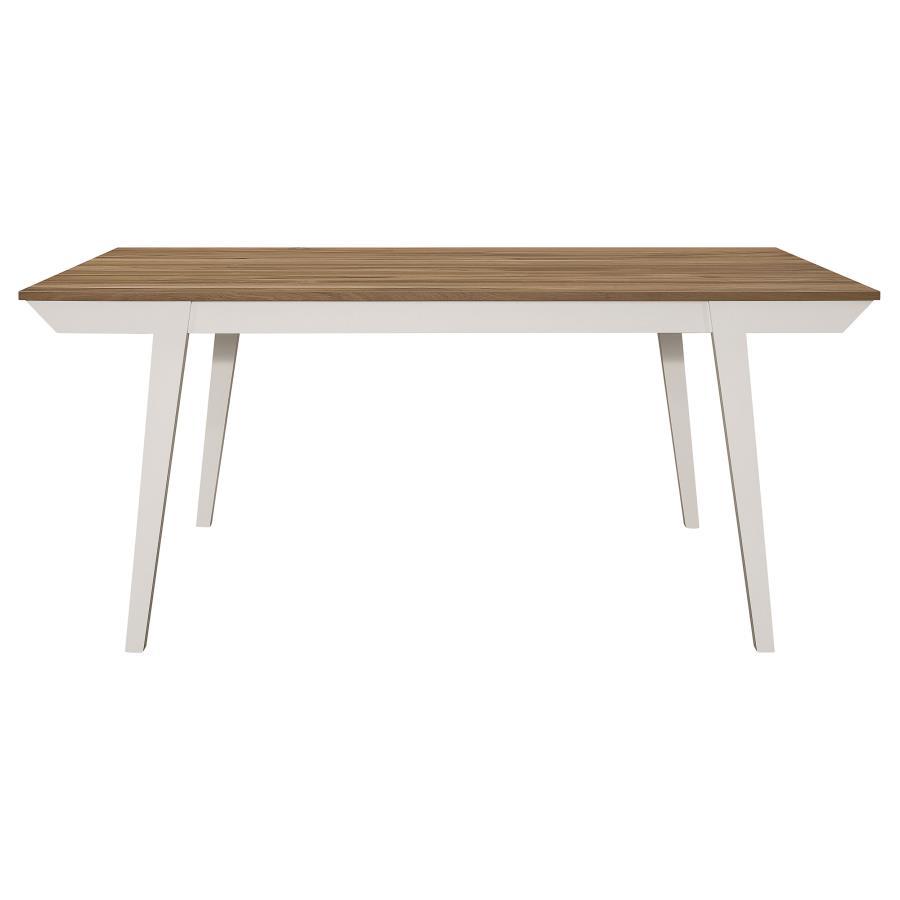 Dining Table - Natural Acacia / White