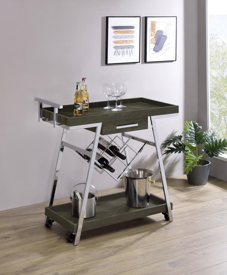 Bar Cart - Dark Gray