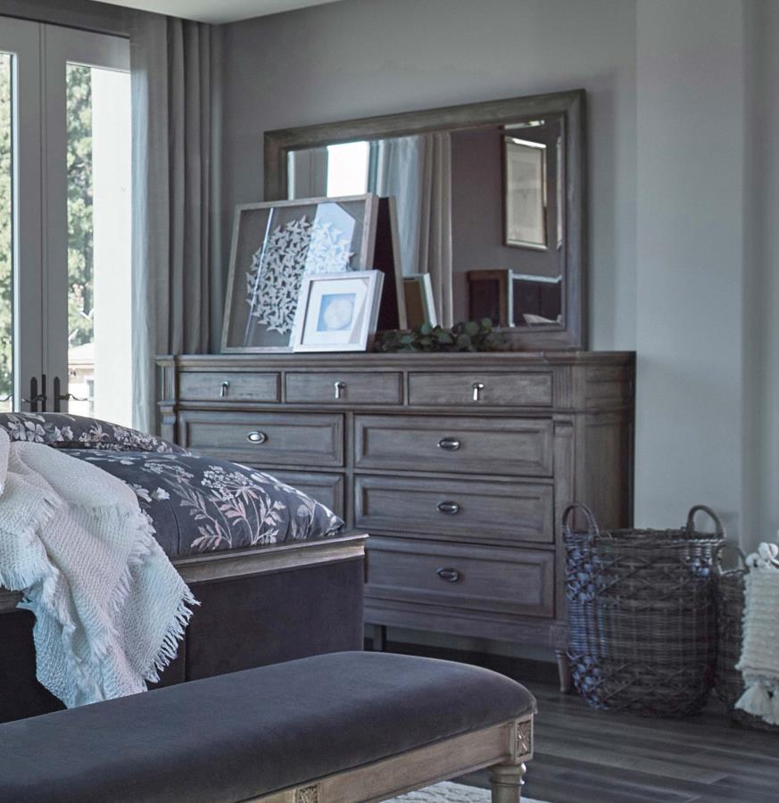 Alderwood - 9-Drawer Dresser - French Grey