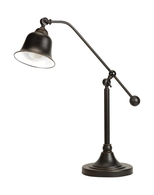 Eduardo - Bell Shade Table Lamp - Dark Bronze