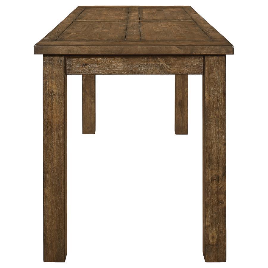 Coleman - 7-Piece Counter Height Dining Set - Rustic Golden Brown