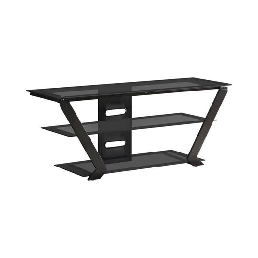 Donlyn - 2-tier TV Console - Black