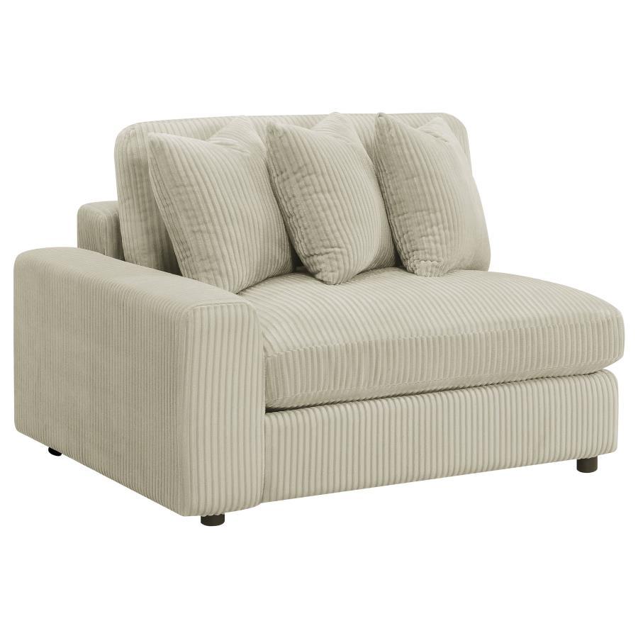 Blaine - Upholstered Reversible Sectional Sofa - Sand