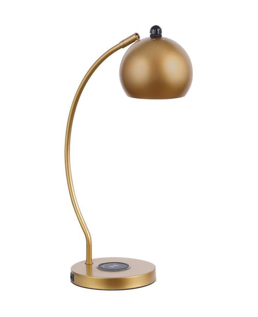 Andreas - Dome Shade Table Lamp - Gold
