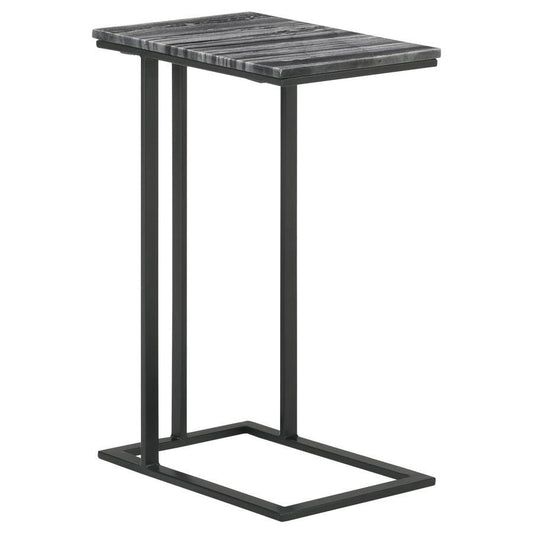 Vicente - Accent Table With Marble Top - Grey