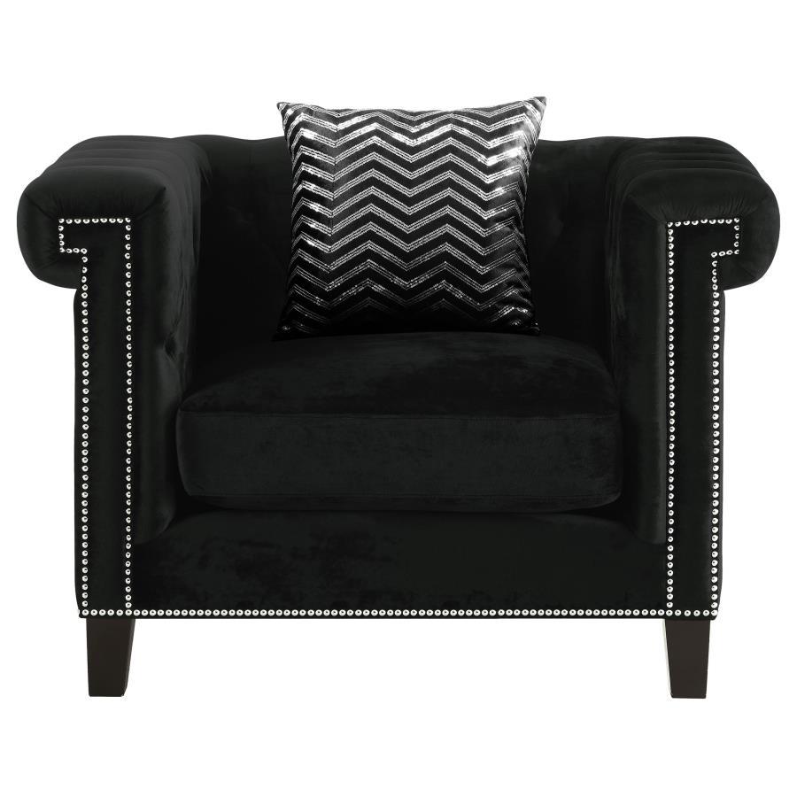 Reventlow - Tufted Chair - Black
