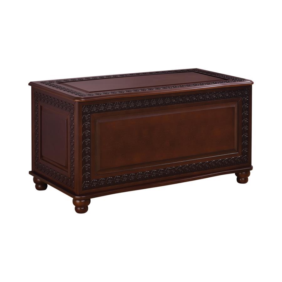 Finlay - Flip Open Storage Cedar Chest - Deep Tobacco
