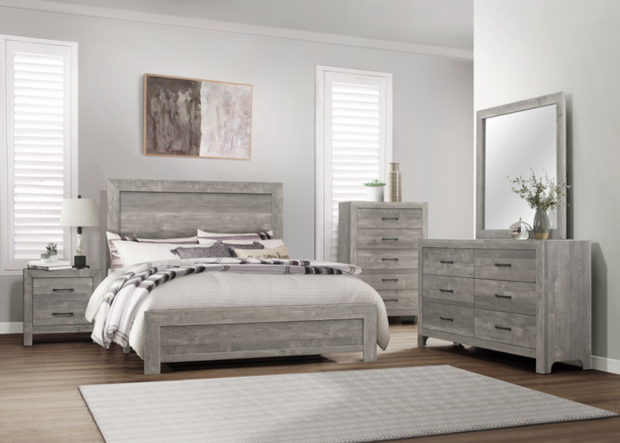 Corbin Collection Gray Nightstand