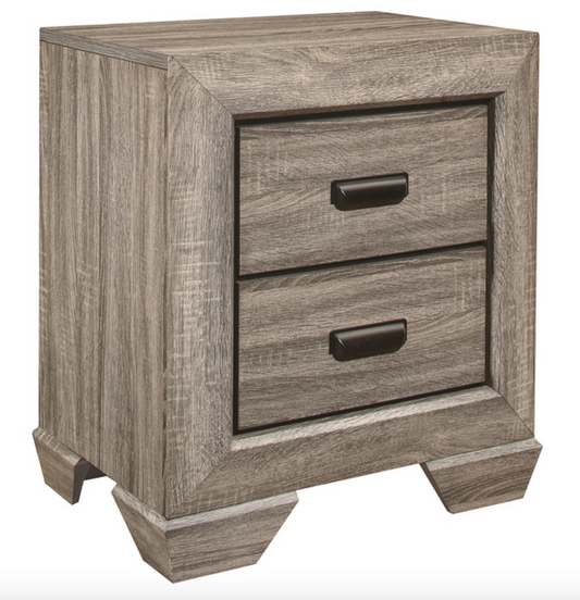 Beechnut Collection Gray Nightstand