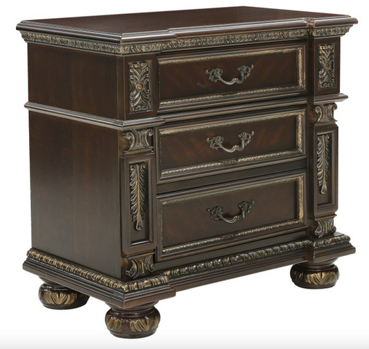 Catalonia Collection Old-World European Cherry Nightstand