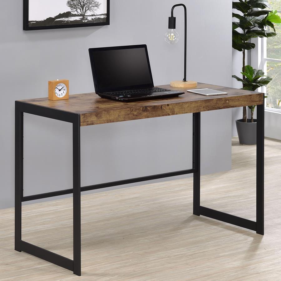Estrella - Writing Desk - Antique Nutmeg and Gunmetal