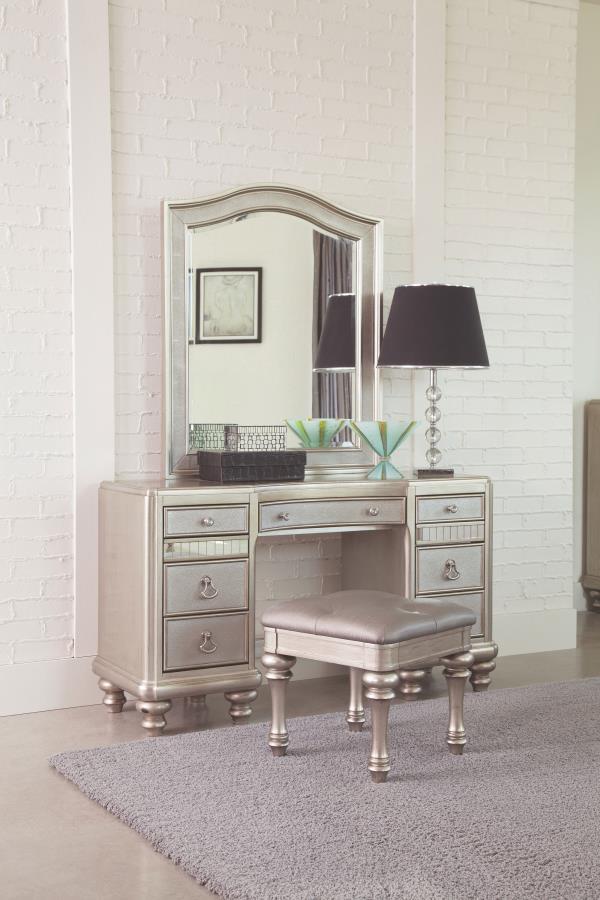 Bling Game - 3-Piece Vanity Set - Metallic Platinum