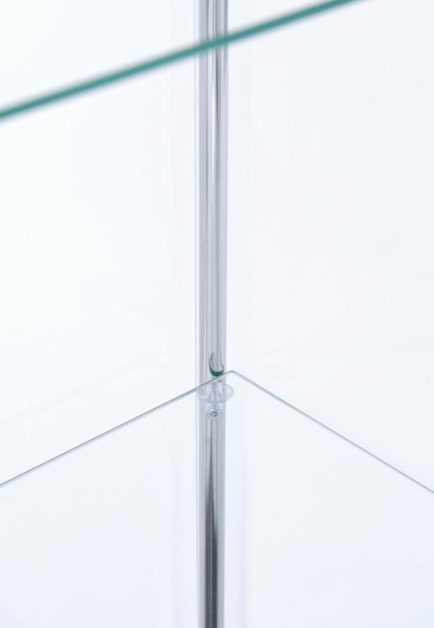 Bellatrix - Rectangular 4-shelf Curio Cabinet
