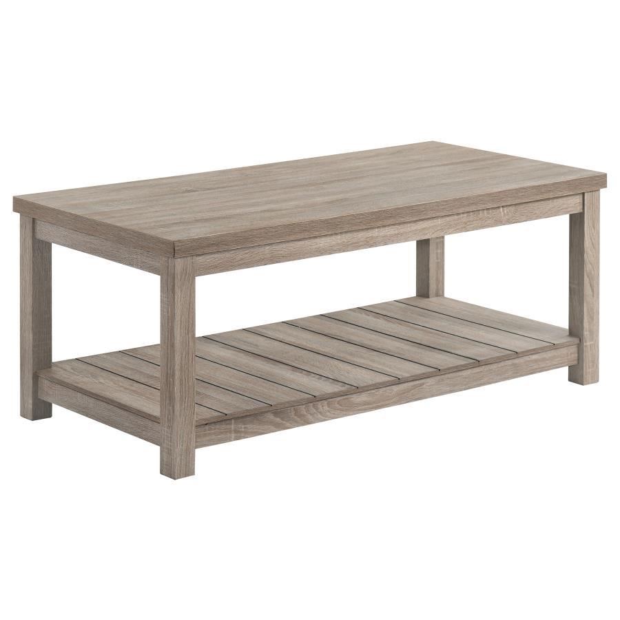 Bairn - 3-Piece Occasional Set With Open Shelves - Greige