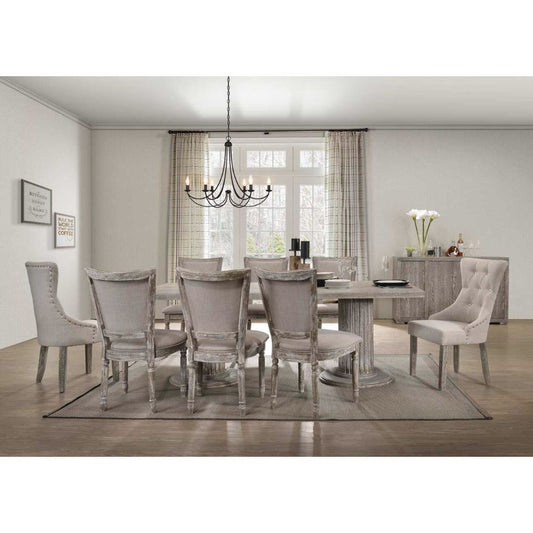 Gabrian - Rectangular Dinining Table Only - Reclaimed Gray - 31"