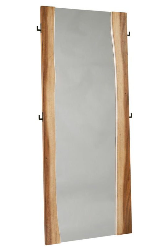 Winslow - Standing Mirror - Smokey Walnut and Coffee Bean