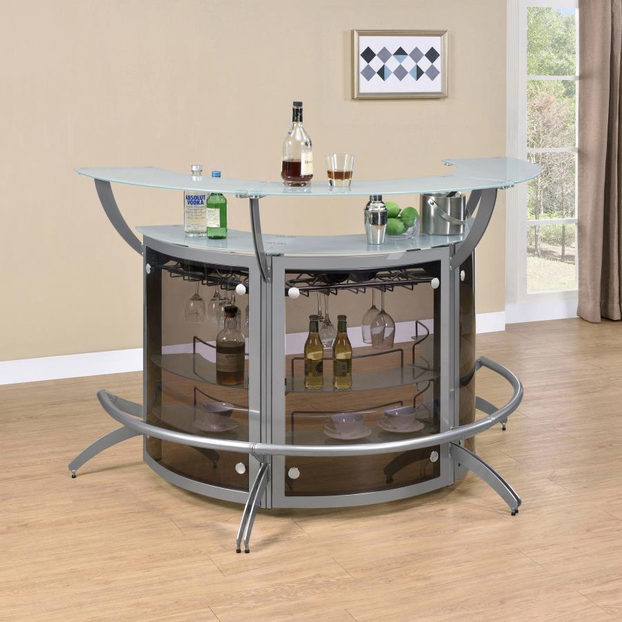 Coaster - 3 Pc. Bar Unit Set