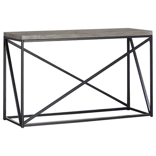 Birdie - Rectangular Sofa Table - Sonoma Grey
