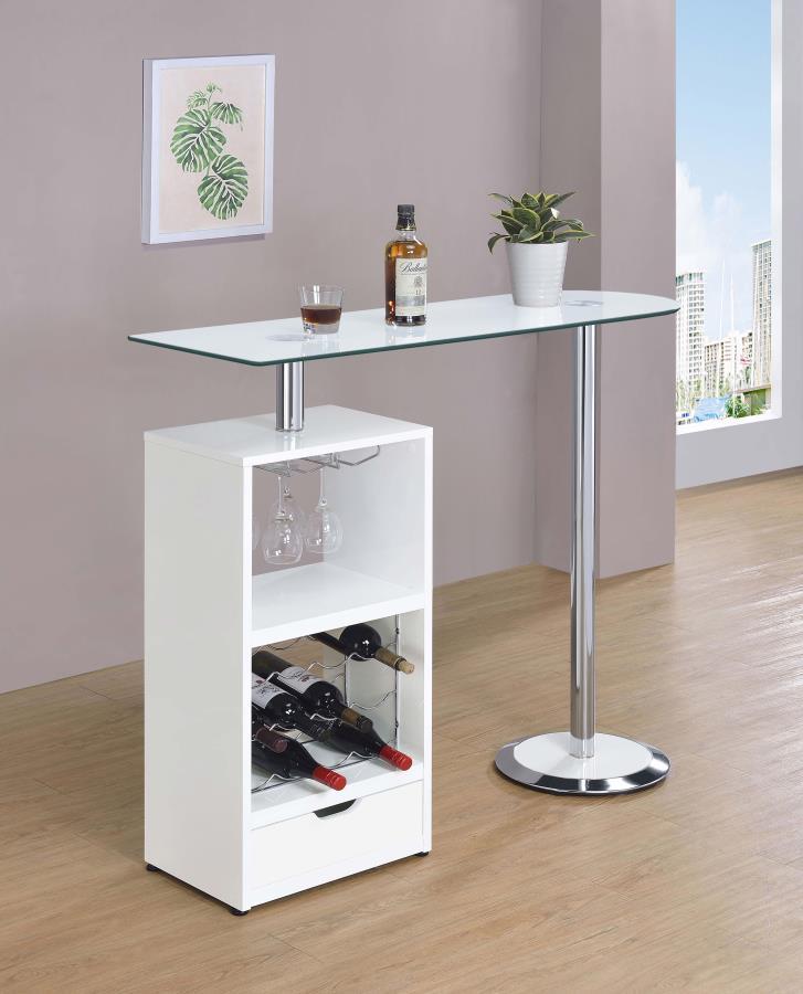 Coaster - 1-drawer Bar Table
