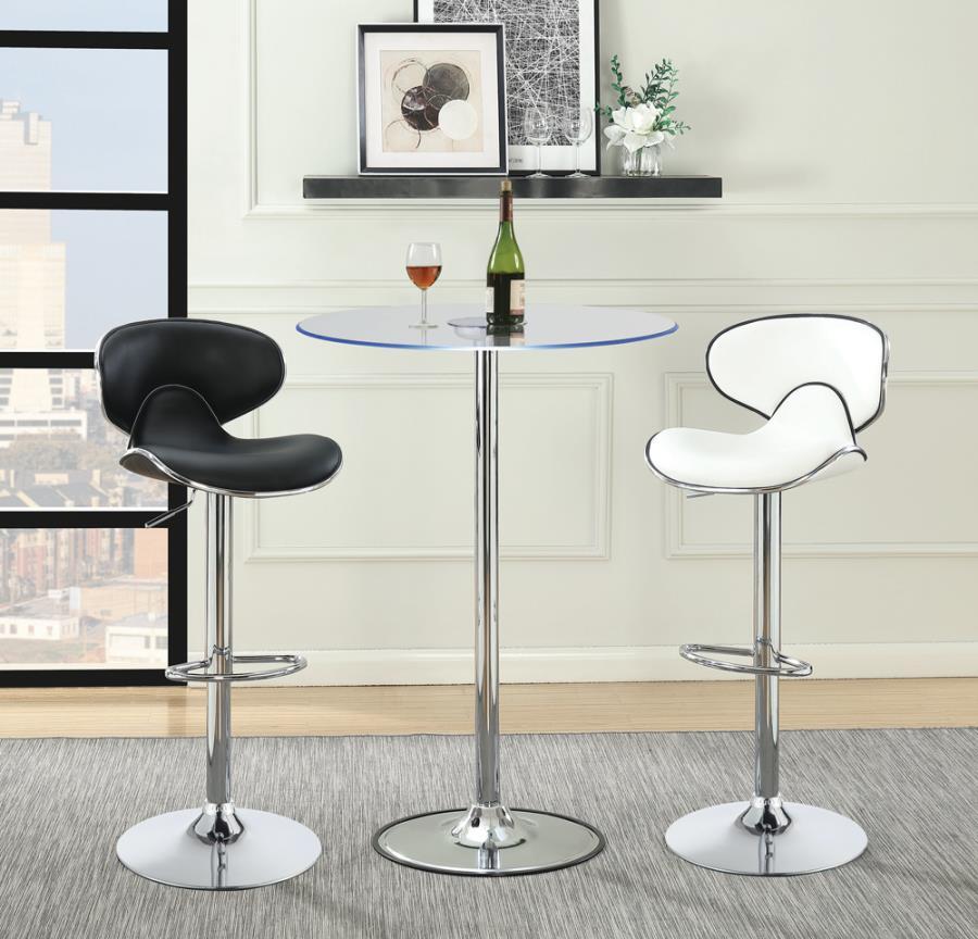 Edenton - Upholstered Adjustable Height Bar Stools (Set of 2)