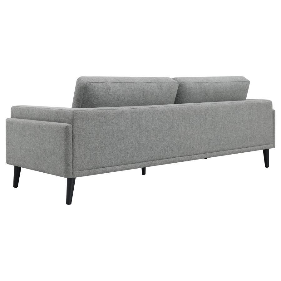 Rilynn - 3-Piece Upholstered Track Arms Sofa Set - Grey