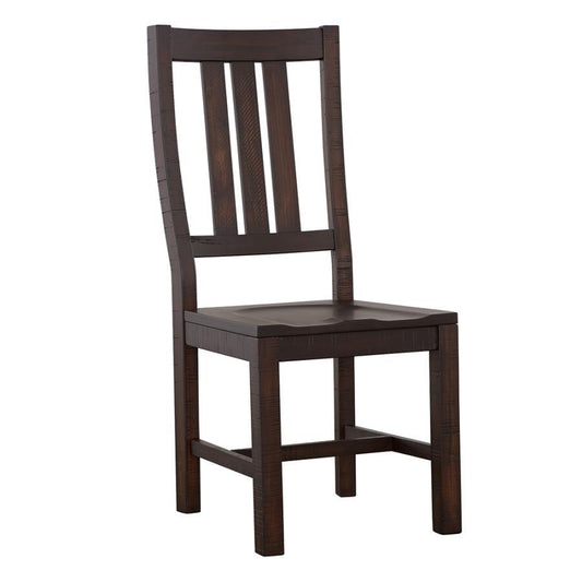 Calandra - Slat Back Side Chairs (Set of 2) - Vintage Java