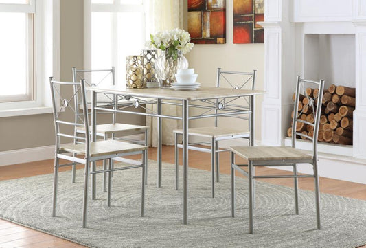 Anna - 5-piece Rectangular Dining Set