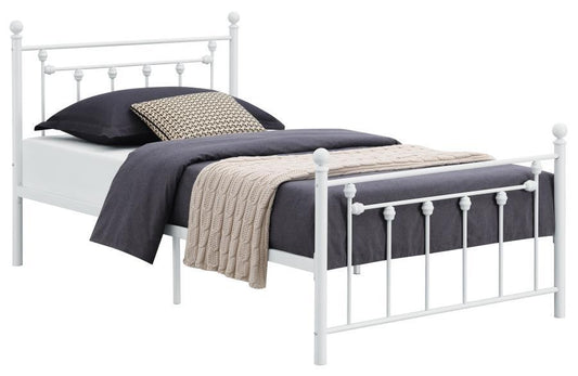 Canon - Metal Slatted Headboard Platform Bed
