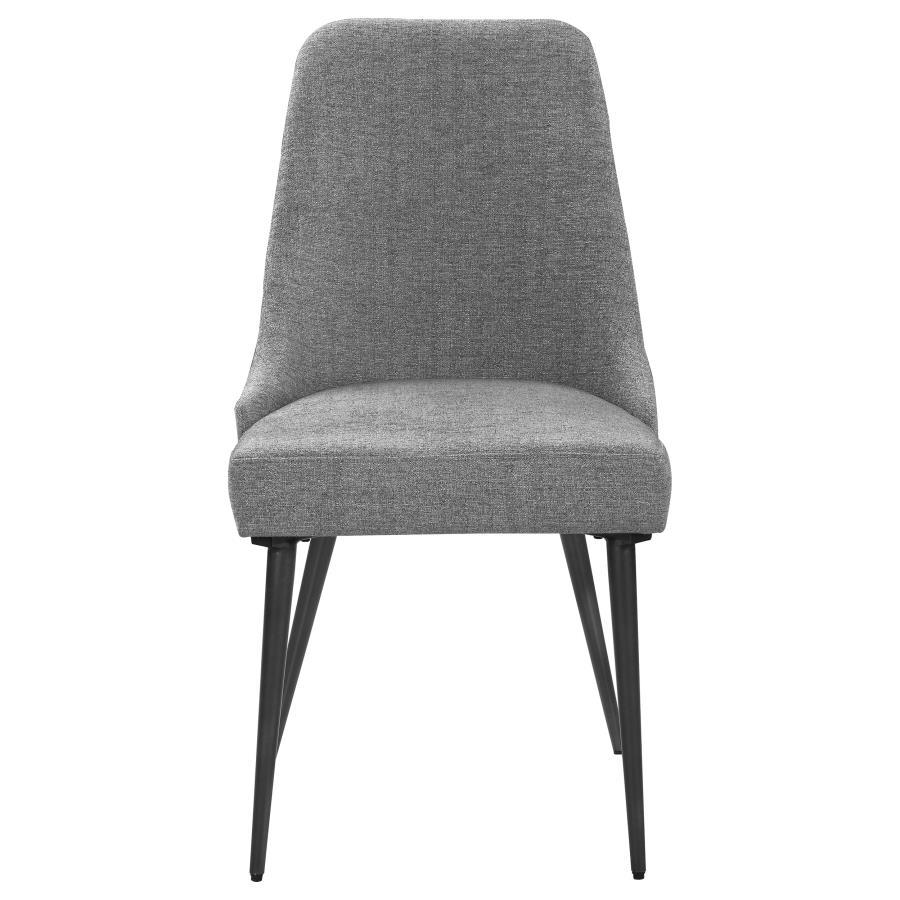 Alan - Upholstered Dining Chairs (Set of 2) - Grey