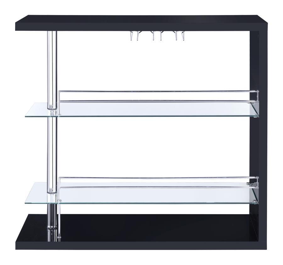 Prescott - Rectangular 2-shelf Bar Unit