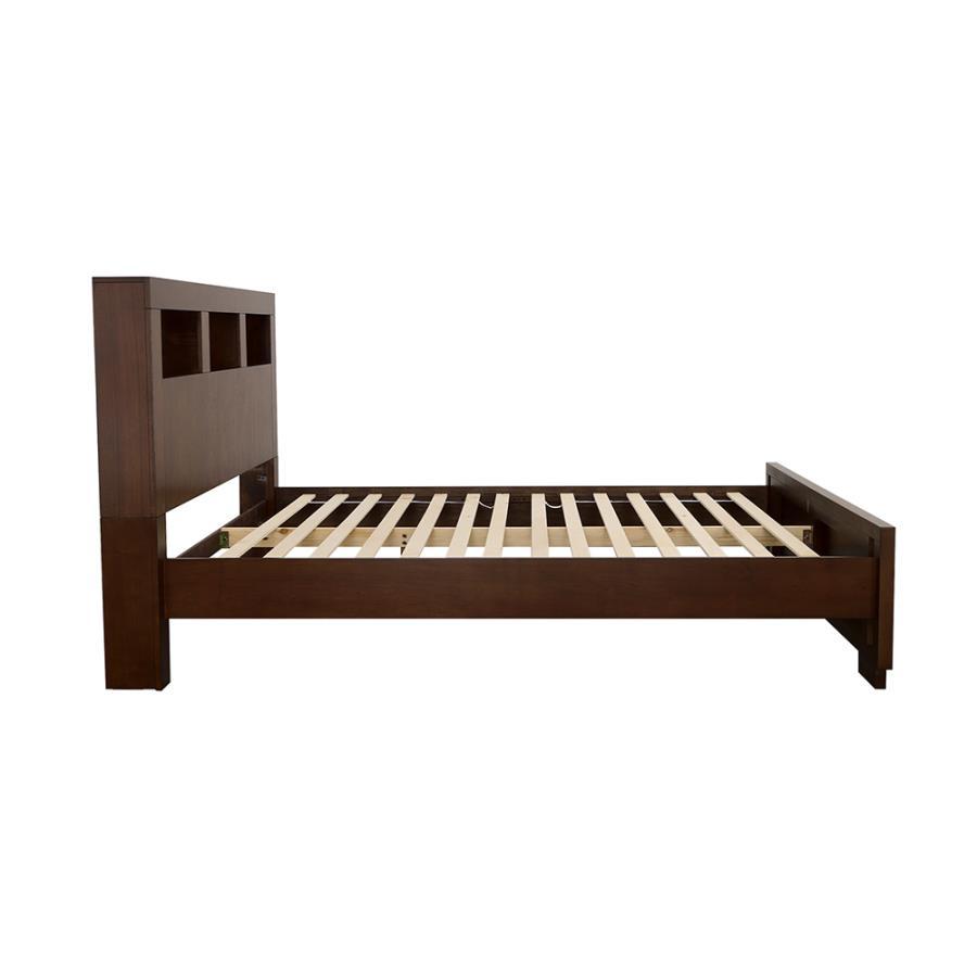 Jessica - Bed with Storage Headboard